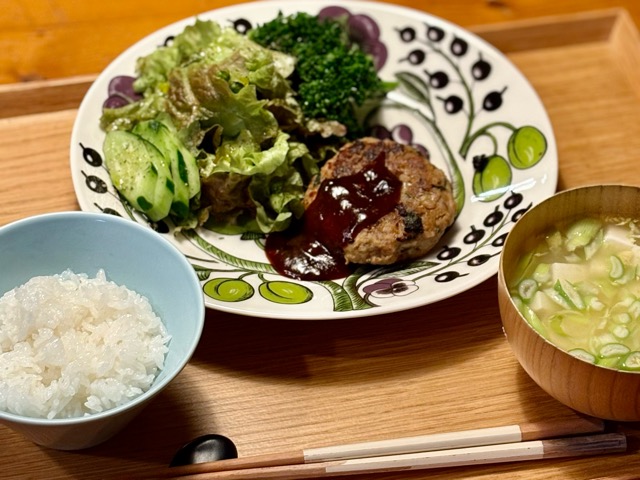 盛り付け後