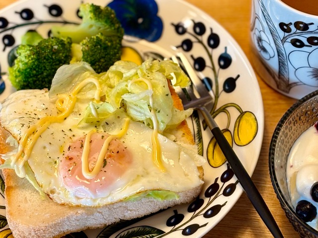パラティッシ イエローの盛り付け