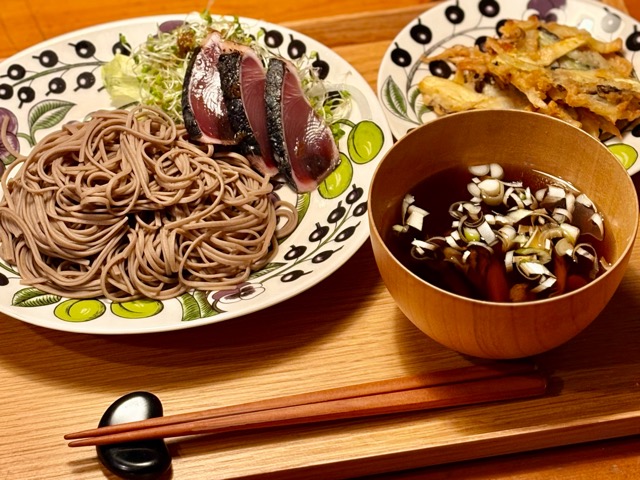 パラティッシ パープル を使った夕食②