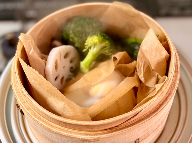 冷ご飯を使った朝食(出来上がり)